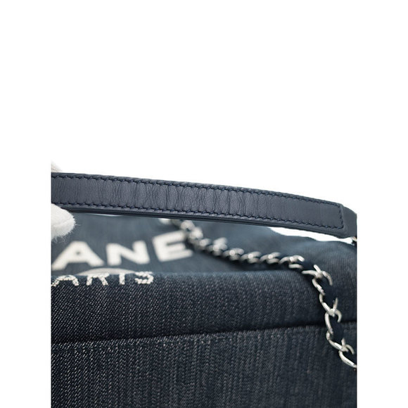 Chanel Deauville Line Bowling Bag - Picture 6 of 9